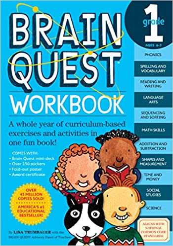 Brain Quest Workbook Grade 1