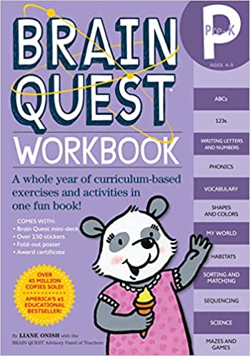 Brain Quest Pre-K Workbook Ages 4-5