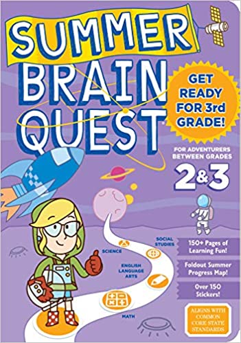 Brain Quest Summer workbook: Between Grades 2 and 3