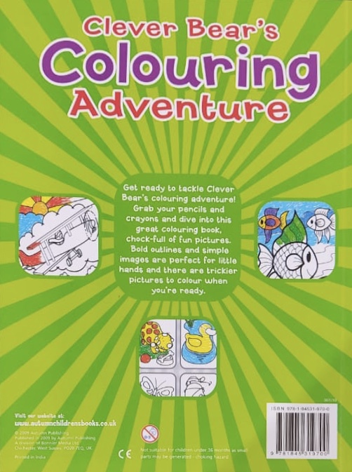 Clever Bears Colouring Book - Image 2