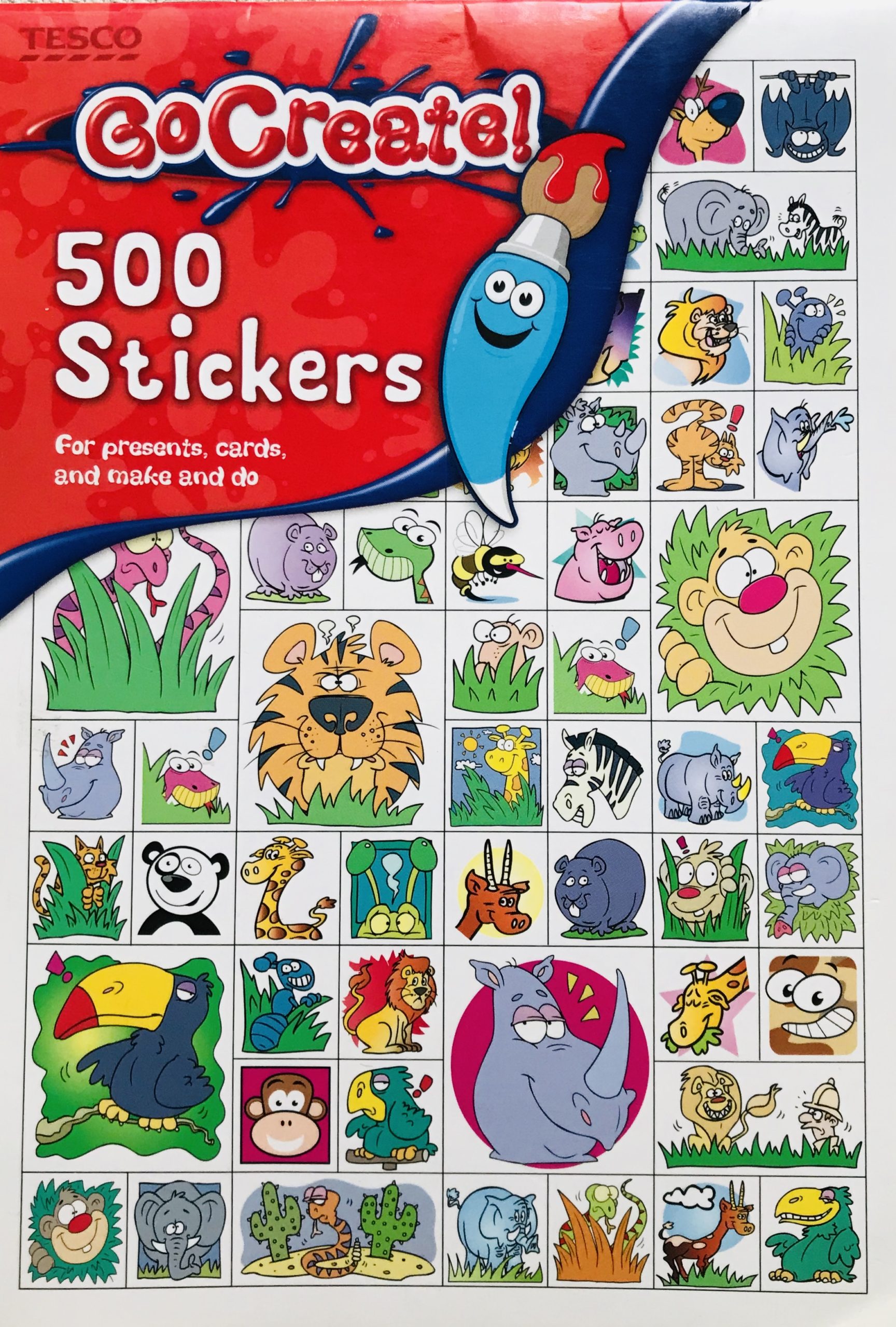 500 Go Create Stickers