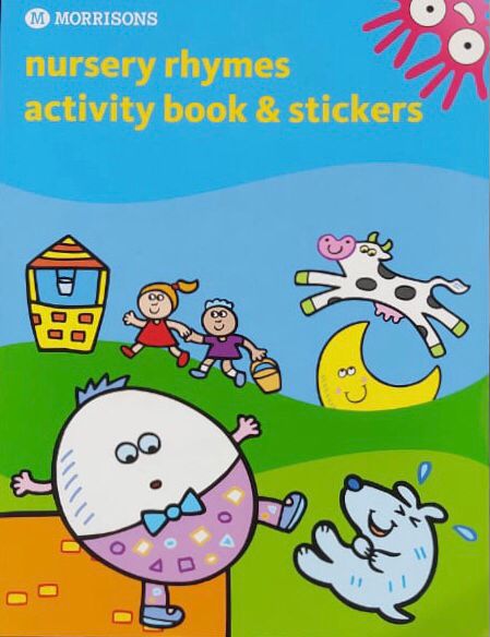 Nursery Rhymes Activity book and stickers