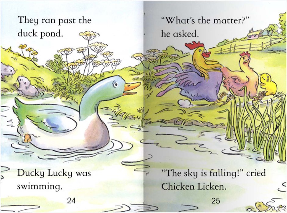 Usborne First Reading Level 3: Chicken Licken - Image 2