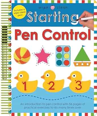 Wipe Clean Starting Pen Control