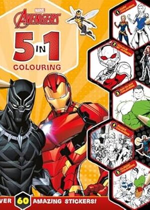 Marvel Avengers: 5 in 1 Colouring