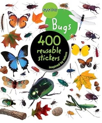 Workman Eyelike Bugs - 400 Reusable Stickers