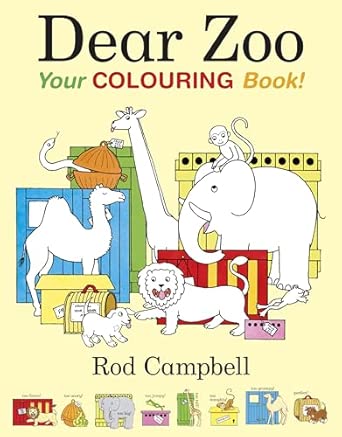 Dear Zoo: Your Colouring