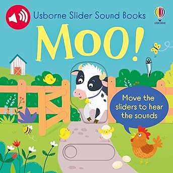 Slider Sound Books Moo!
