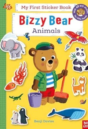 Bizzy Bear: My First Sticker Book Animals