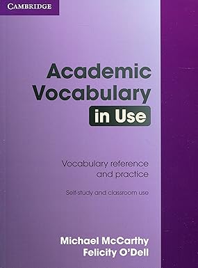 Academic Vocabulary in Use with Answers