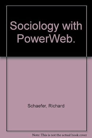 Sociology with PowerWeb.