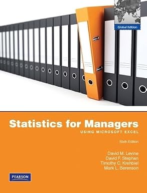 Statistics for Managers using MS Excel