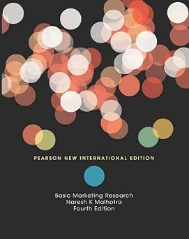 Basic Marketing Research: Pearson New International