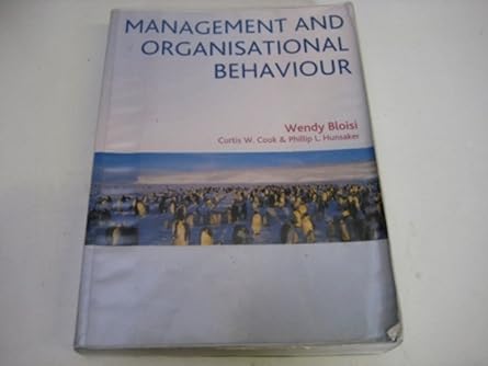 Management and Organisational Behaviour