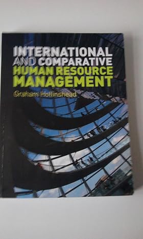 International and Comparative Human Resource Management