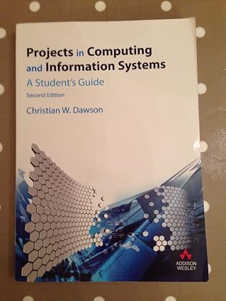 Projects in Computing and Information Systems