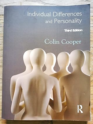 Individual Differences and Personality