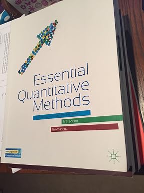 Essential Quantitative Methods